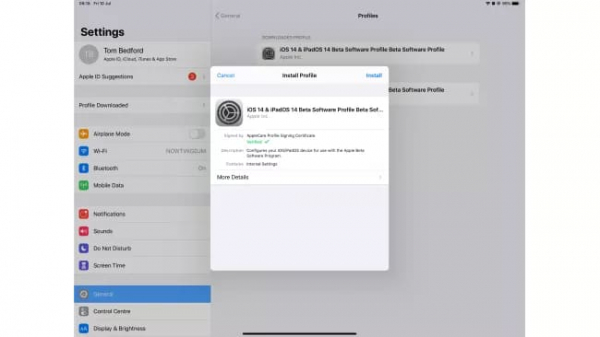 Как загрузить бета-версию iPadOS 14 на ваш iPad?